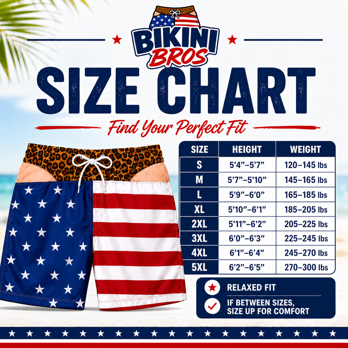 BikiniBros Swim Trunks