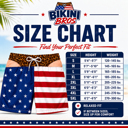 BikiniBros Swim Trunks